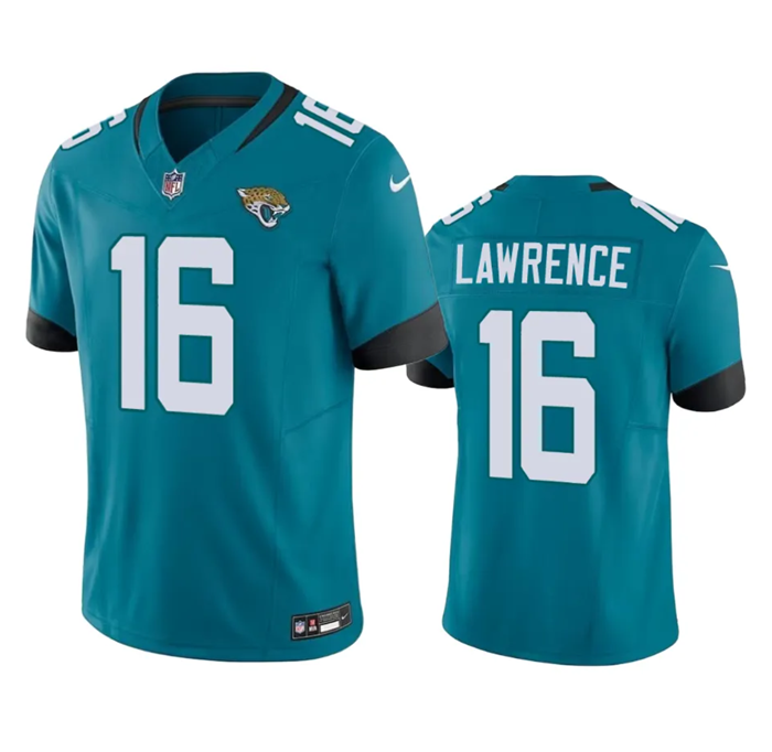 Jacksonville Jaguars #16 Trevor Lawrence Teal 2023 F.U.S.E Vapor Untouchable Limited Stitched Jersey